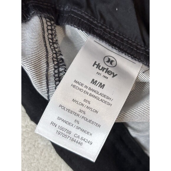 NWT Hurley Men's Medium Pacer Stretch Tech Twill Elastic Cuffs Jogger Gray - Picture 6 of 12